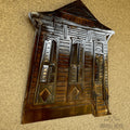 New Orleans Shotgun House Copper Finish Metal Art