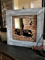 Personalized Wedding & Anniversary Framed Art - Damrill Metal Sculpture
