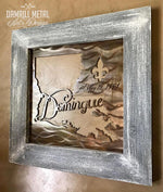 Personalized Wedding & Anniversary Framed Art - Damrill Metal Sculpture