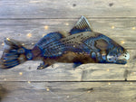 Red Fish Red Drum Wall Art Metal Snapper Coast Coastal Decor Bull Red