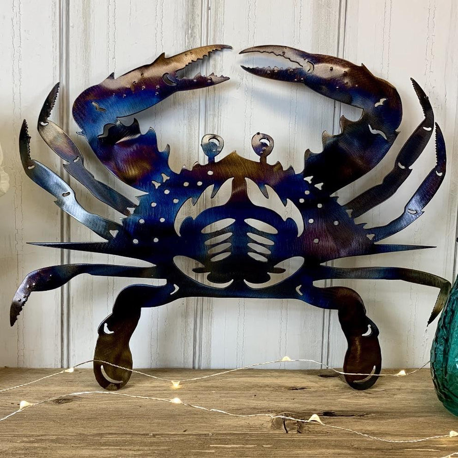 Blue Crab Metal Art– Damrill Art & Design