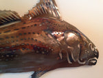 Red Fish Red Drum Wall Art Metal Snapper Coast Coastal Decor Bull Red - Damrill Metal Sculpture