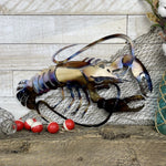 Rustic Crawfish Metal Wall Art - Damrill Metal Sculpture