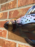 Speckled Trout Wall Art Metal fish - Damrill Metal Sculpture